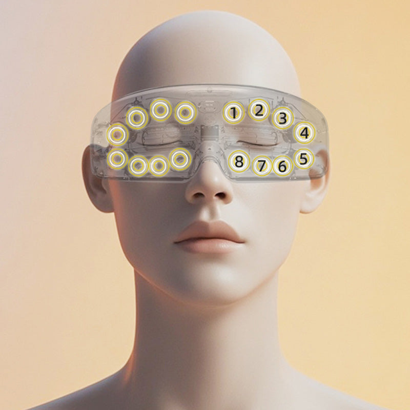 Synapik Eye Massager with Heat & Cooling for Ultimate Relaxation