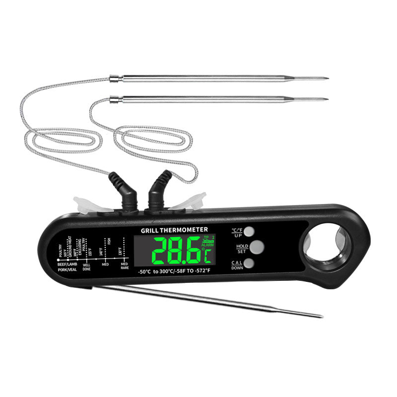 Synapik Instant Read Thermometer for Cooking - Precision Temperature Measurements for Perfect Results