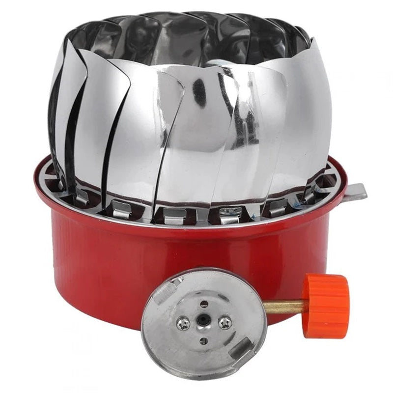 Synapik Lotus Small Square Portable Outdoor Cooking Stove - Foldable Design for a New Experience in Outdoor Cooking!