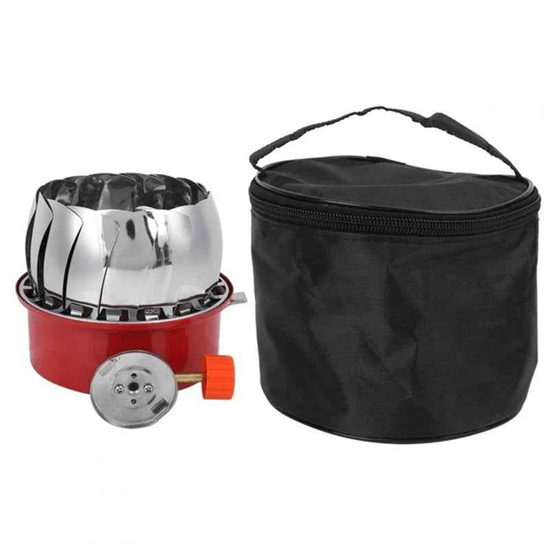 Synapik Lotus Small Square Portable Outdoor Cooking Stove - Foldable Design for a New Experience in Outdoor Cooking!