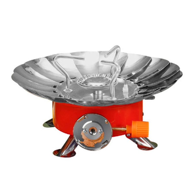 Synapik Lotus Small Square Portable Outdoor Cooking Stove - Foldable Design for a New Experience in Outdoor Cooking!