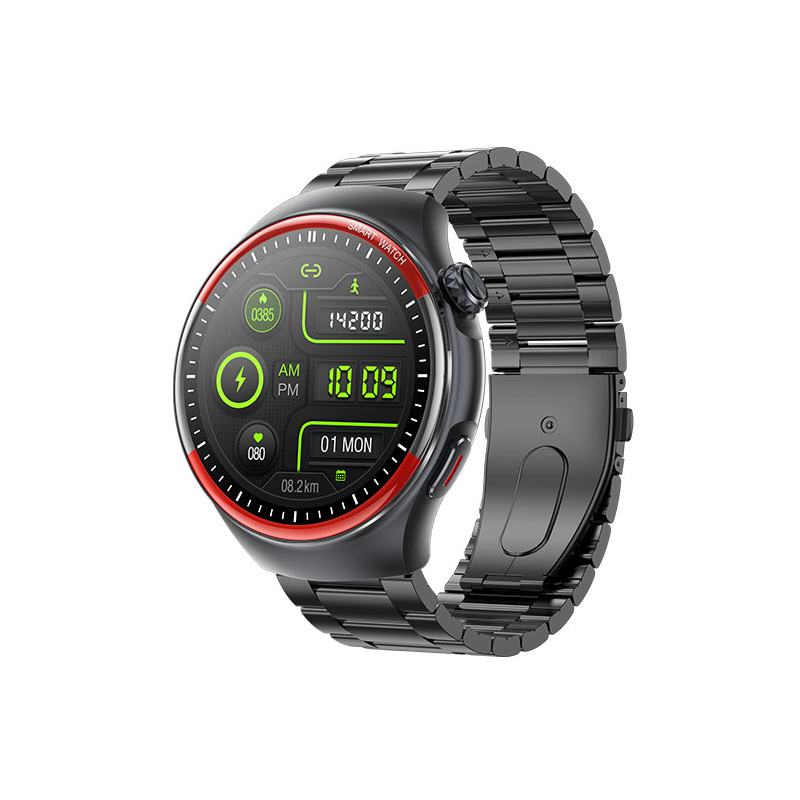 Synapik Smart Health Monitoring Watch - Track Your Wellness with Bluetooth Technology