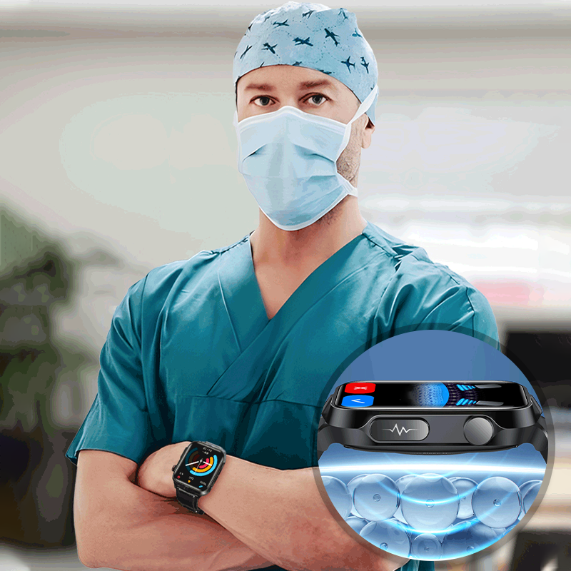 Synapik Smart Health Watch - Advanced Bluetooth Fitness Tracker