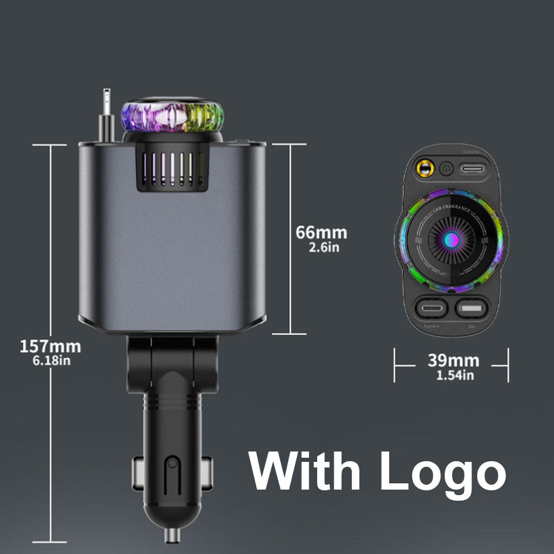 Synapik 5-in-1 Charger Aroma Diffuser with Starlight Ceiling Features