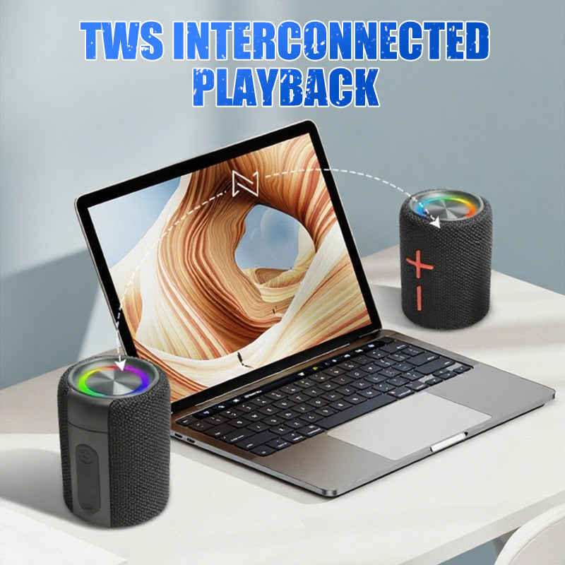 Synapik Bluetooth Speaker - 2 in 1 Magnetic Dual Splittable Design