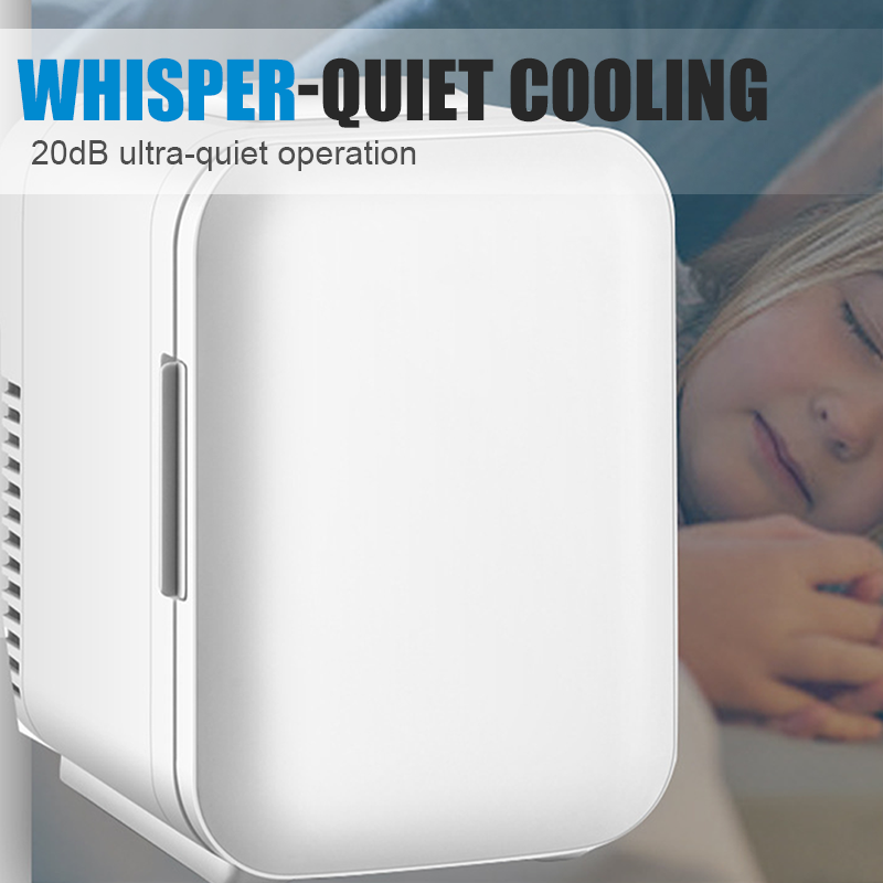 Synapik 4L Mini Car Refrigerator - Portable Cooling Solution for Travel