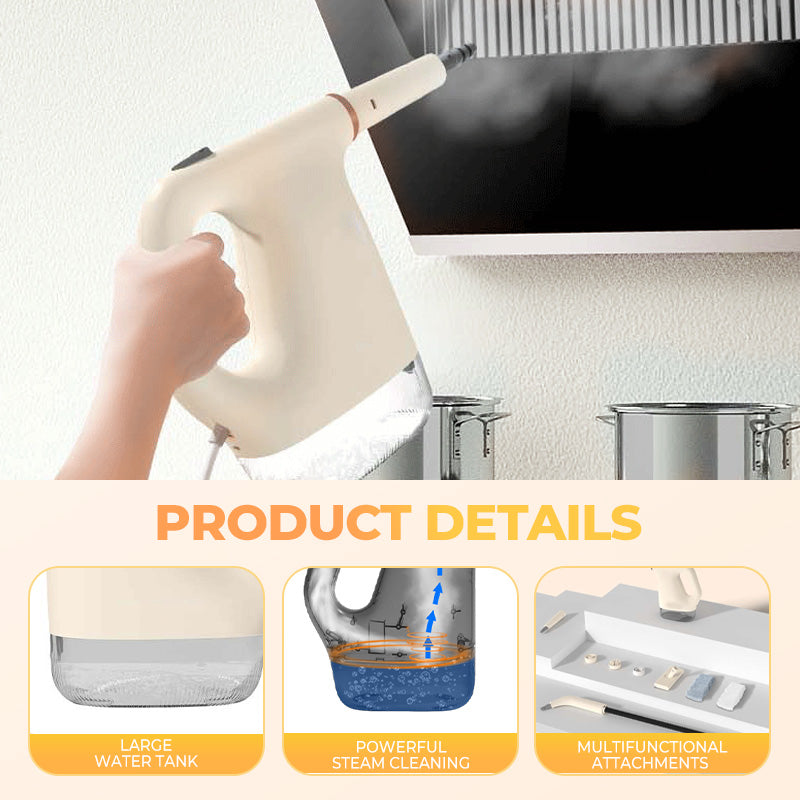 Synapik Portable Steam Cleaner for Versatile Deep Cleaning Solutions