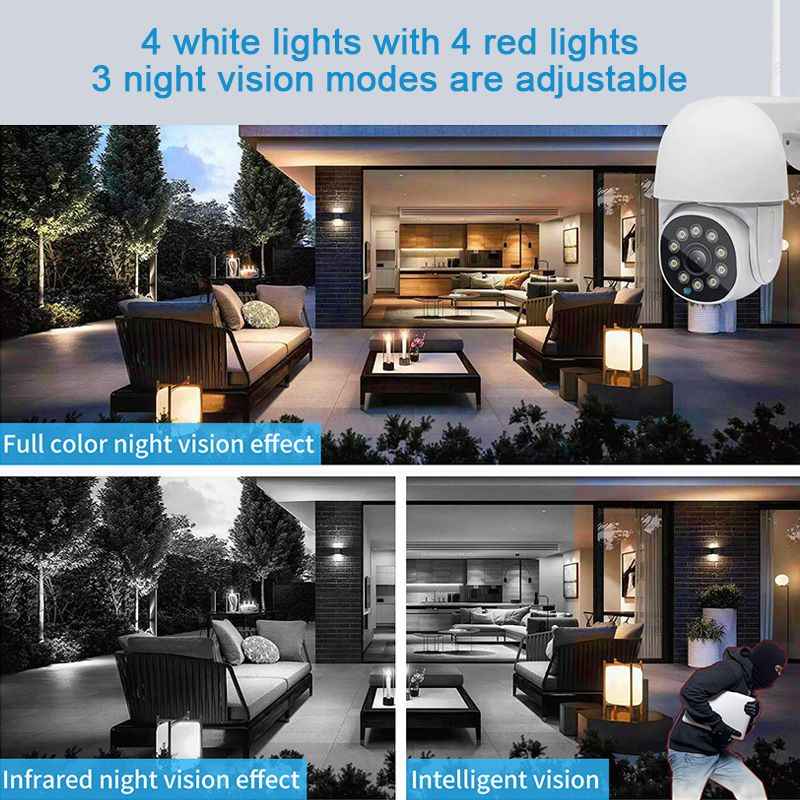 Synapik Waterproof wireless smart security camera