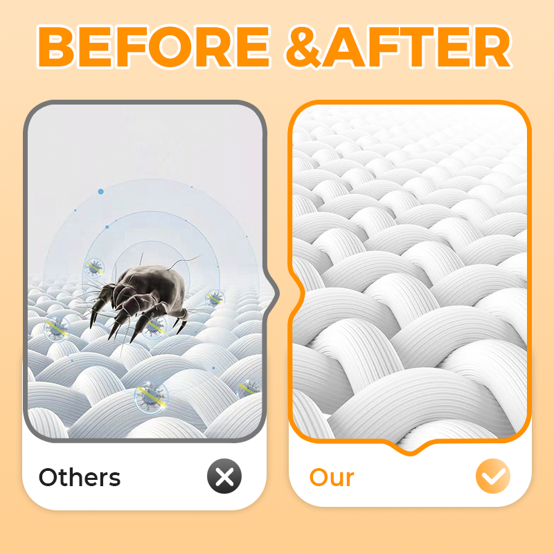 Synapik Powerful Mattress Vacuum Cleaner for Deep Cleaning and Allergen Removal