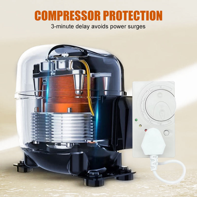 Synapik Universal Refrigerator Temperature Controller for Precise Cooling