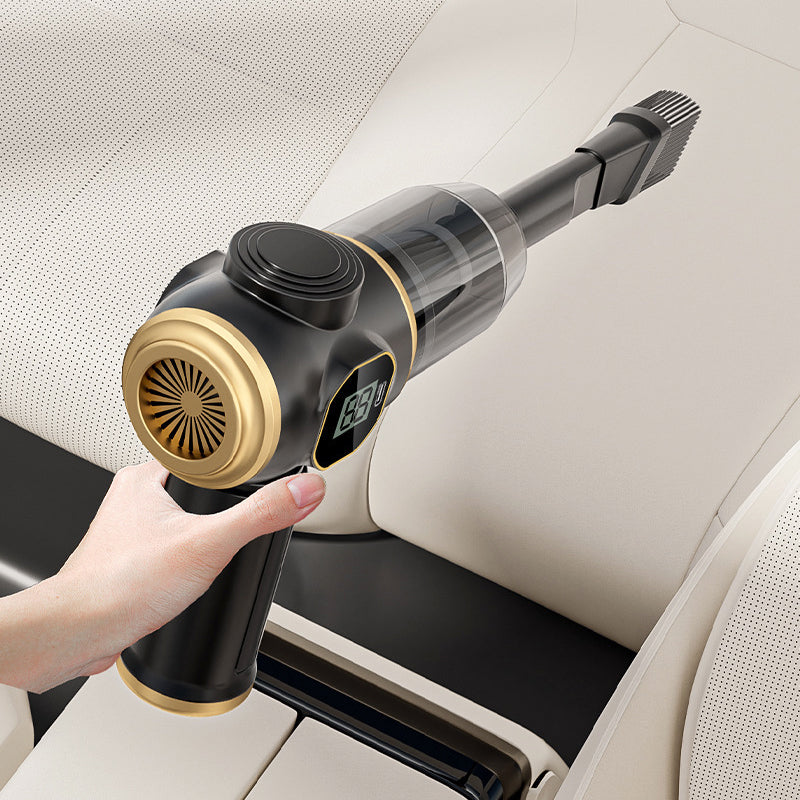 Synapik Wireless Handheld Car Vacuum Cleaner Set - Multi-Function Design for Ultimate Cleanliness