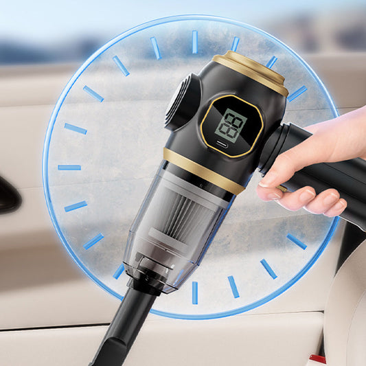 Synapik Wireless Handheld Car Vacuum Cleaner Set - Multi-Function Design for Ultimate Cleanliness