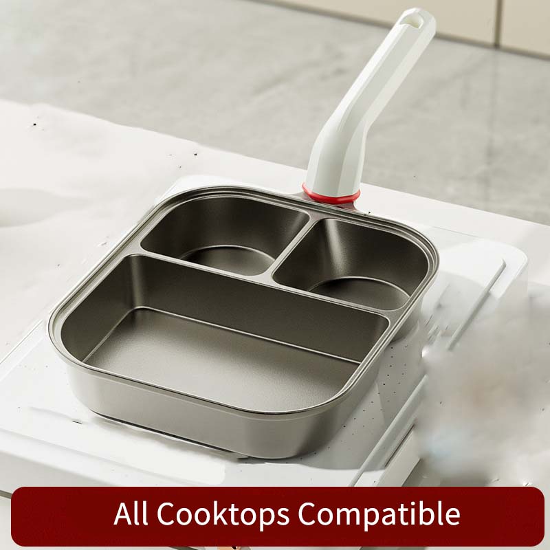 Synapik 3-in-1 Large Capacity Pan for Versatile Cooking
