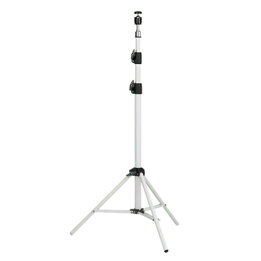 Synapik Foldable Projector Stand - White Floor Stand for Stability and Portability