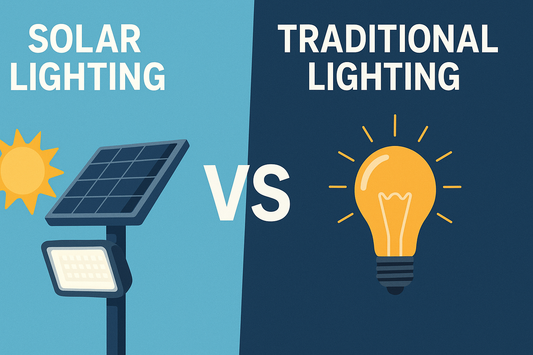 Solar Lighting vs Traditional Lighting: A Complete 2025 Comparison by Synapik