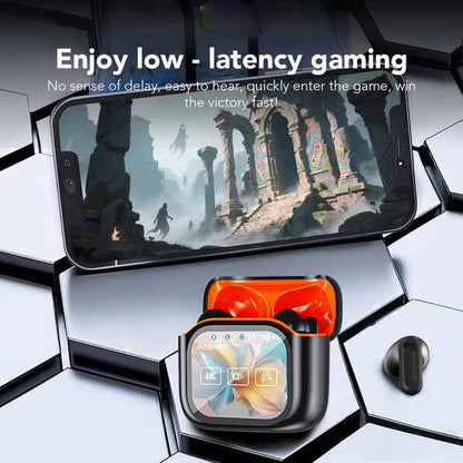 Synapik Wireless Bluetooth Translation Earphone With LED display screen(Fit iOS & Android)