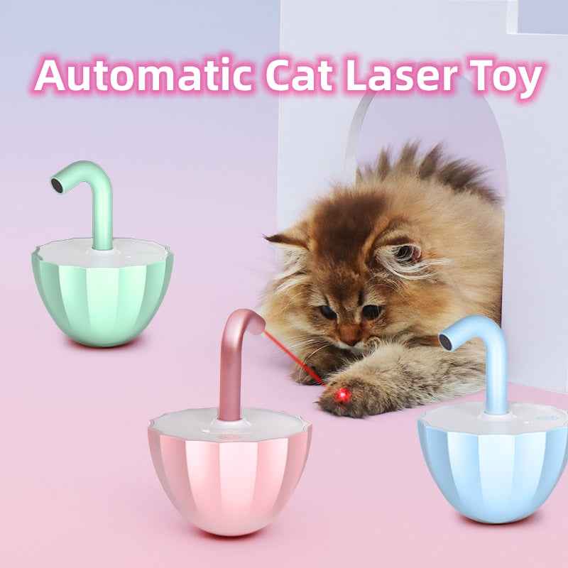 Synapik Automatic Cat Laser Toy - Engage Your Feline Friend with Interactive Fun