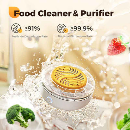 Synapik Waterproof Portable Food Cleaner and Purifier - Ultimate Food Safety Solution