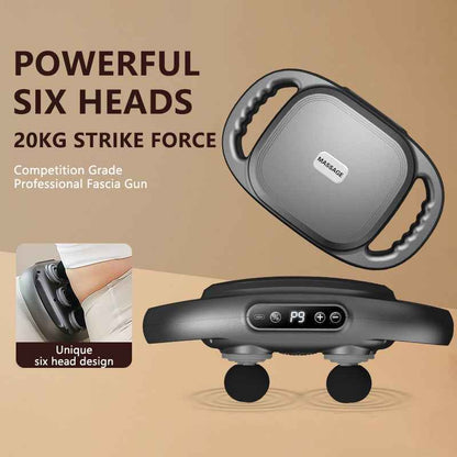 Synapik New Six-Head Deep Tissue Massage Device for Ultimate Relaxation
