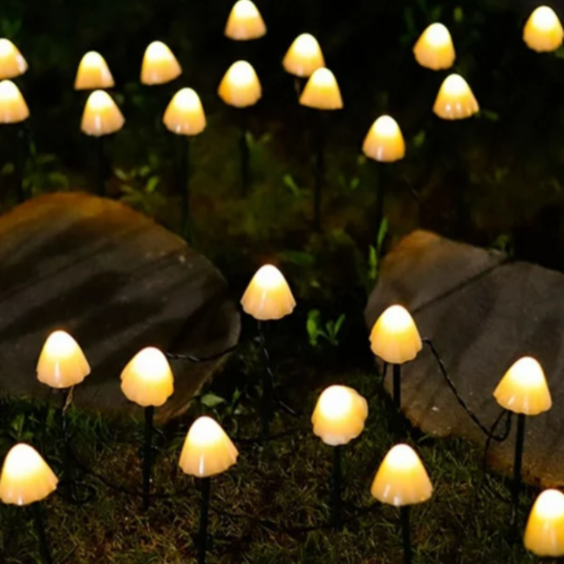 Synapik Solar Mushroom Lights