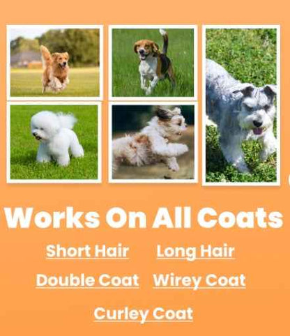 Synapik Pet Hair Detangling Comb - Multifunctional Grooming Tool for Effortless Care