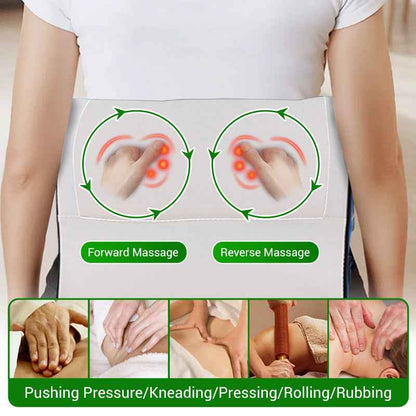 Synapik Multifunctional Deep Kneading Massage Pillow with Heat for Ultimate Relaxation
