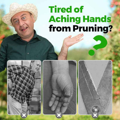 Synapik Electric Pruning Shears – Powerful Cordless Garden Tool with Battery & Charger