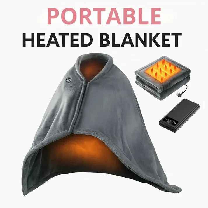 Synapik Best Winter Gifts Favorite Portable Heated Shawl