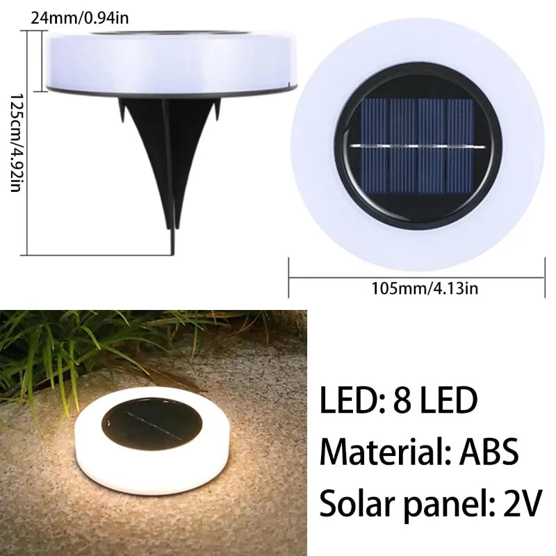 Synapik 4x Solar Pathway Lights