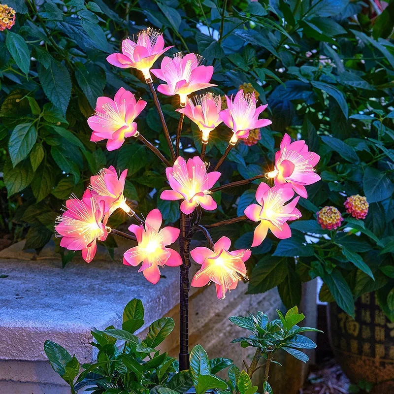Synapik Camellia Solar Garden Flowers