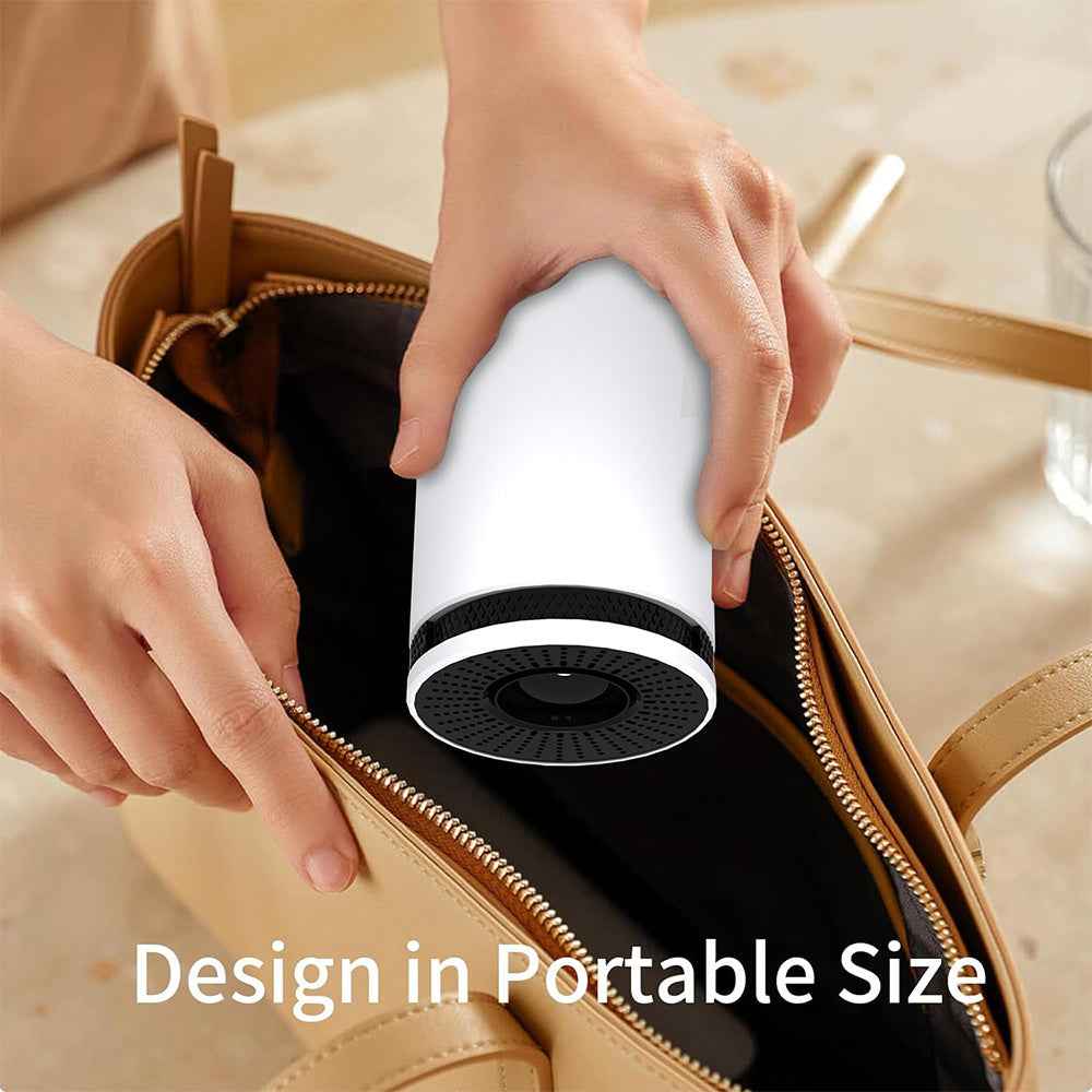 Synapik Smart Mini Projector with WiFi & Bluetooth – Turn Any Wall into a 130” Home Theater