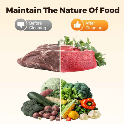 Synapik Waterproof Portable Food Cleaner and Purifier - Ultimate Food Safety Solution