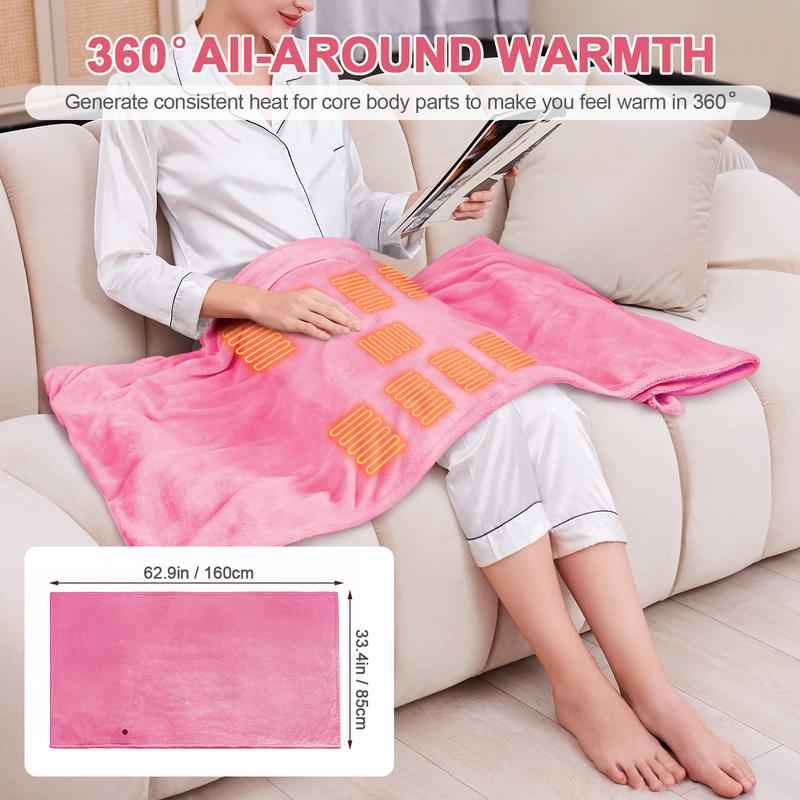 Synapik Best Winter Gifts Favorite Portable Heated Shawl