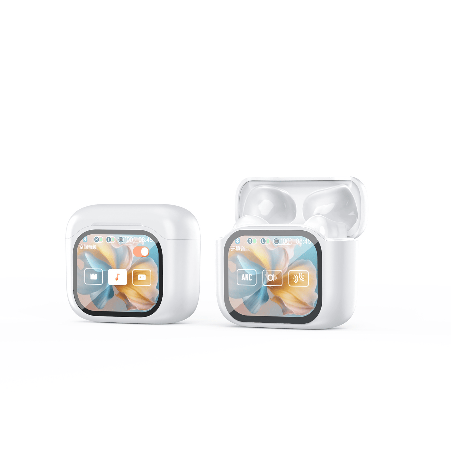 Synapik Wireless Bluetooth Translation Earphone With LED display screen(Fit iOS & Android)