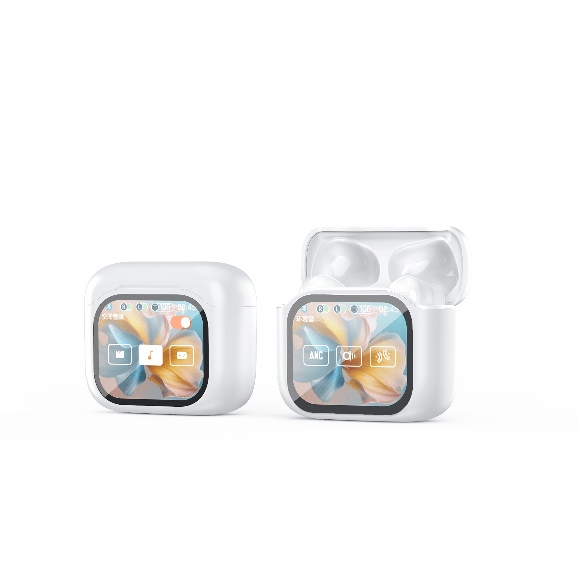 Synapik Wireless Bluetooth Translation Earphone With LED display screen(Fit iOS & Android)