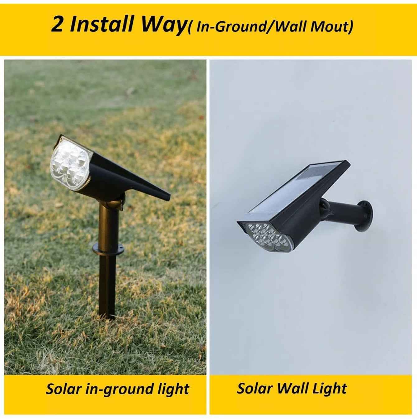 Synapik Solar Spot Lights Outdoor