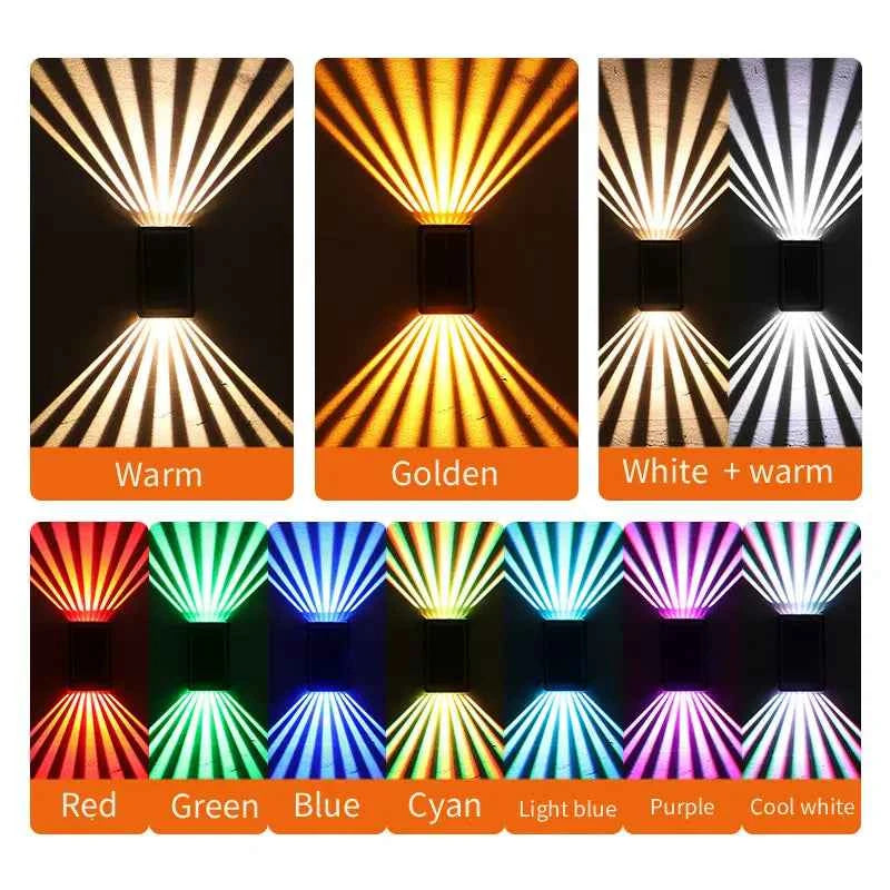 Synapik New Solar Waterproof Wall Washer Light - Outdoor Lighting Solution