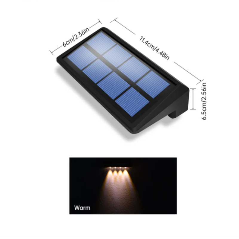 Synapik Solar Fence Light Sets