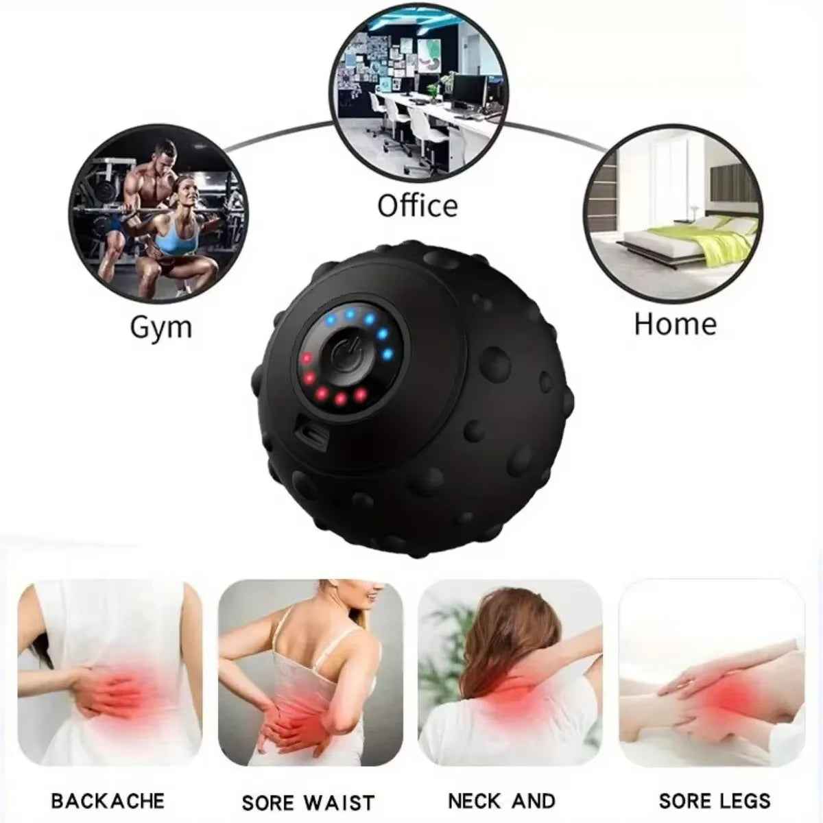 Synapik Electric Vibration Massage Ball