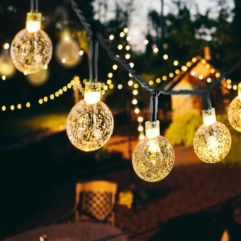 Synapik Waterproof Solar String Lights