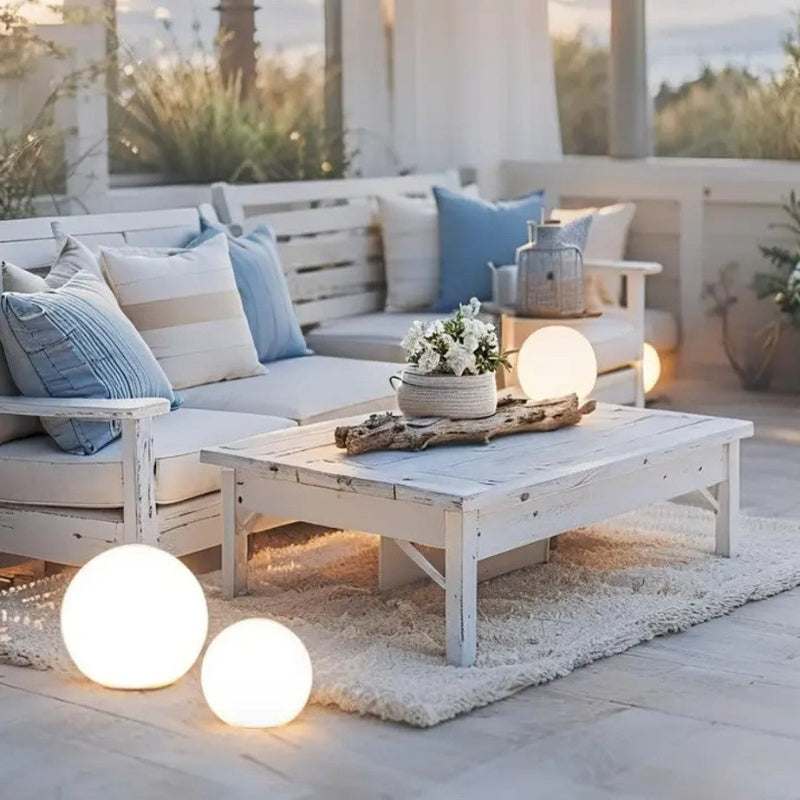Synapik Waterproof Garden Ball Lights