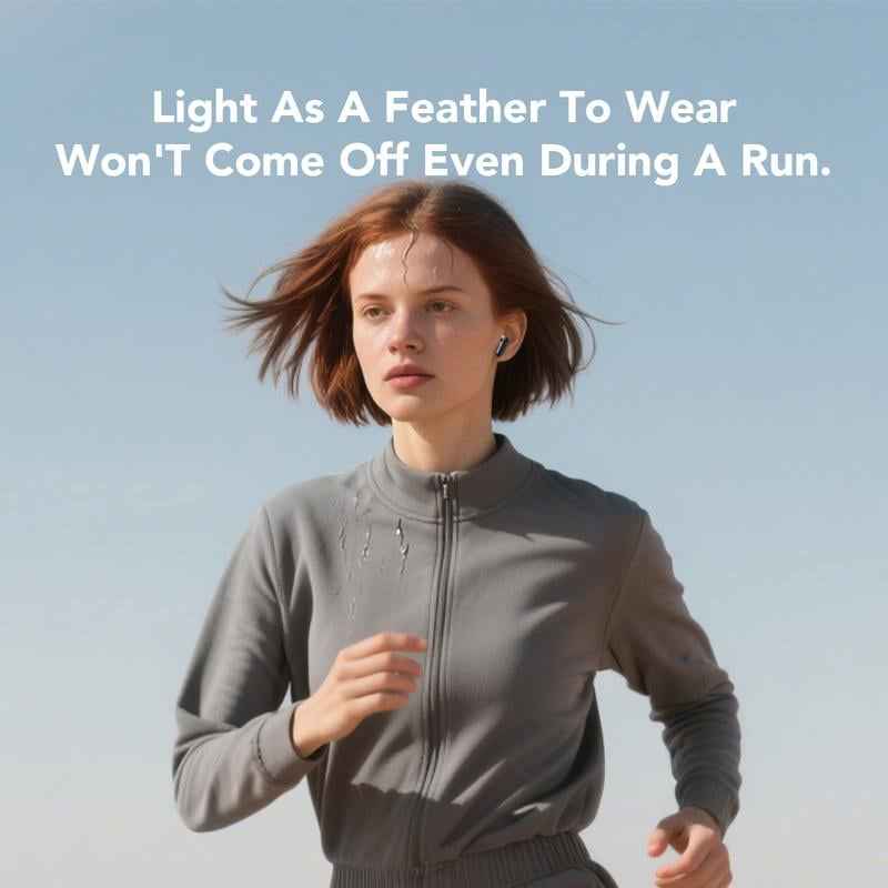 Synapik Wireless Bluetooth Translation Earphone With LED display screen(Fit iOS & Android)