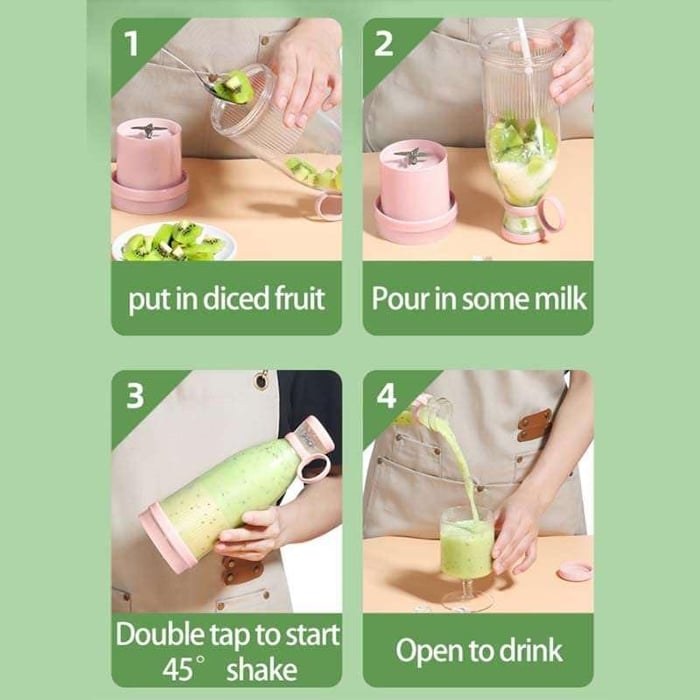 Synapik Portable Blender for Fresh Juice – Your Ultimate On-the-Go Juicing Solution