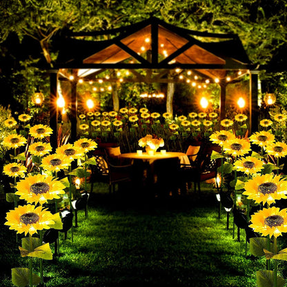 Synapik Waterproof Solar Sunflower Light