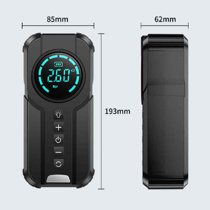 Synapik Car Emergency Power Supply, All-in-One Jump Starter, Air Pump, and Power Bank