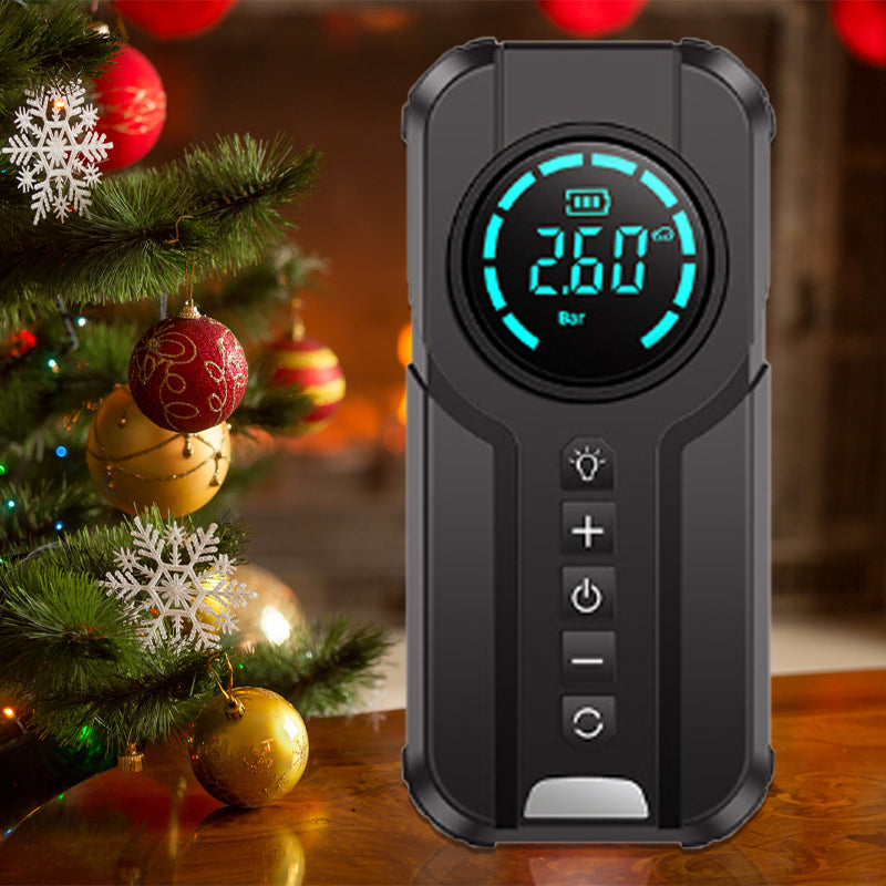 Synapik Car Emergency Power Supply, All-in-One Jump Starter, Air Pump, and Power Bank