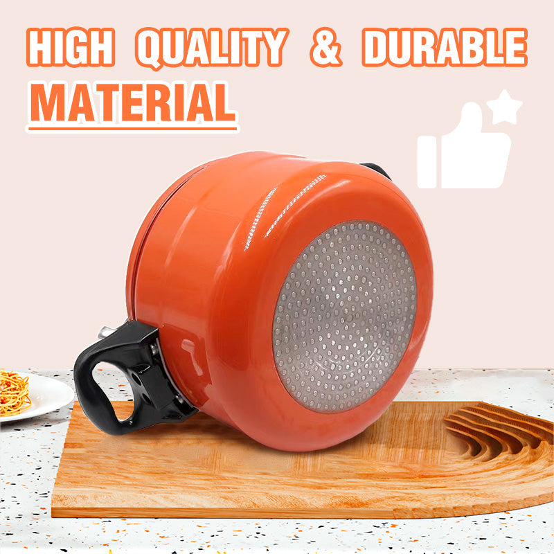 Synapik Uncoated Explosion-Proof Pressure Cooker Mini for Safe Cooking