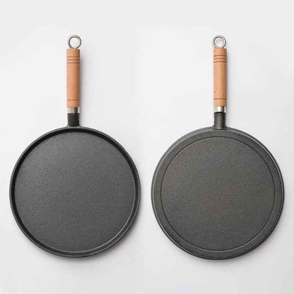 Synapik Non-Stick Cast Iron Frying Pans for Effortless Cooking