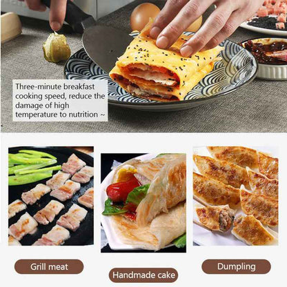 Synapik Non-Stick Cast Iron Frying Pans for Effortless Cooking