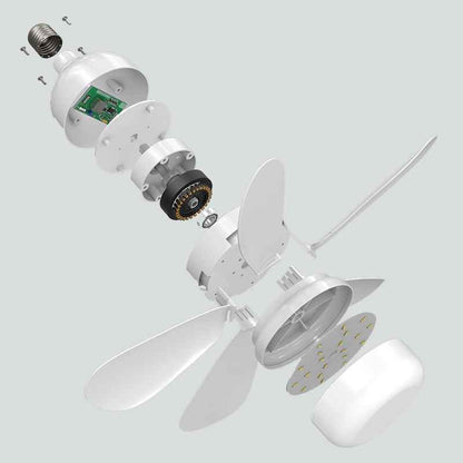 Synapik Ceiling Fan with Light and Remote Control for Modern Homes